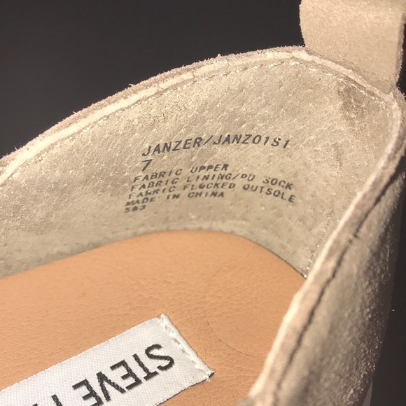 Steve Madden Slip On Tan Shoes - Picture 6 of 8